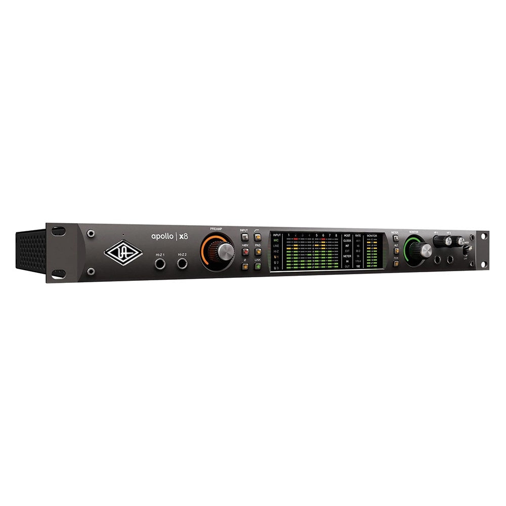 Universal Audio Apollo X8 18x24 Thunderbolt 3 Audio Studio Recording Interface