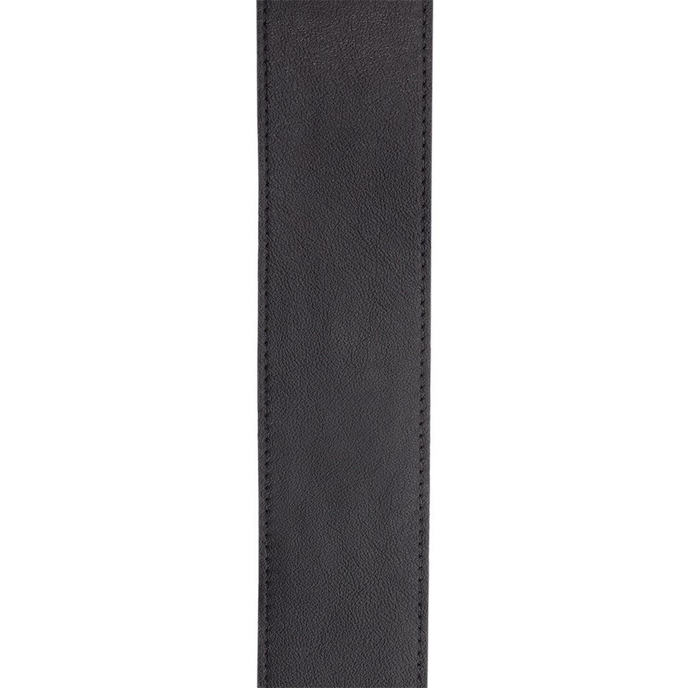 D'Addario 25BAL00 Comfort Leather Auto-Lock Guitar Strap, 2.5-Inch, Black
