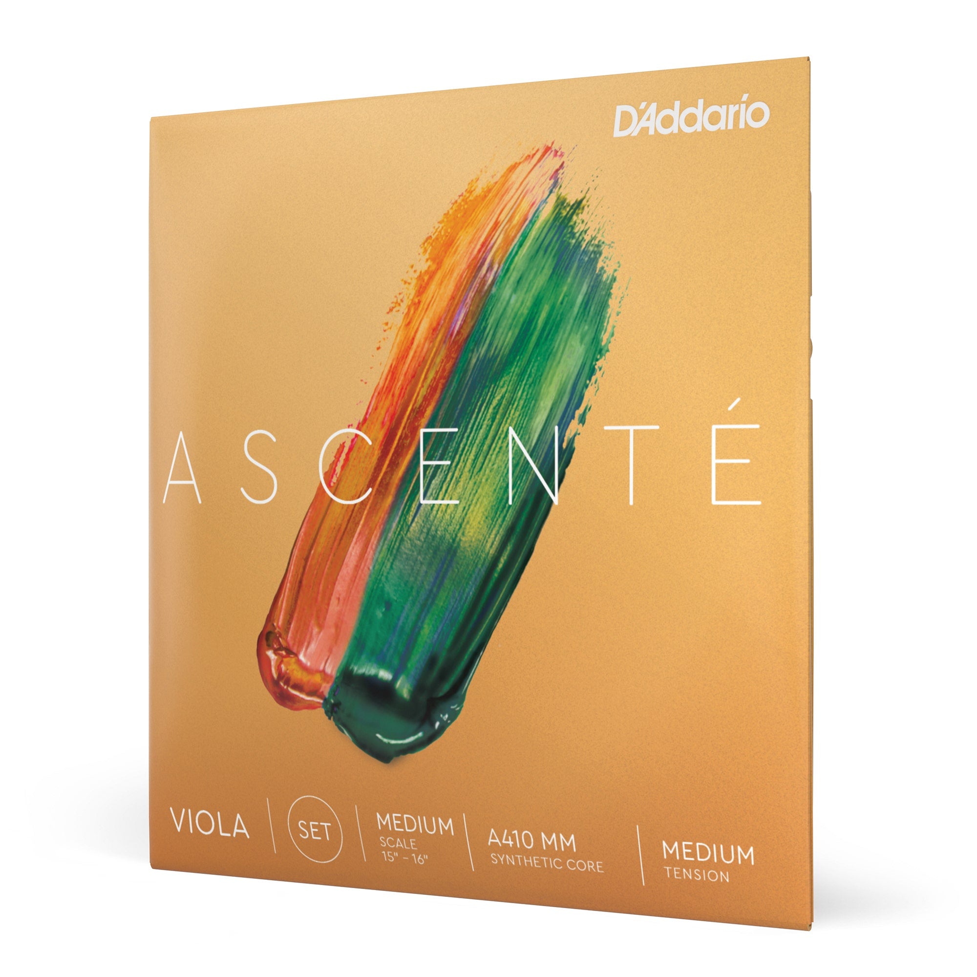 D'Addario A410 MM Ascenté Viola String Set, Medium Scale, Medium Tension