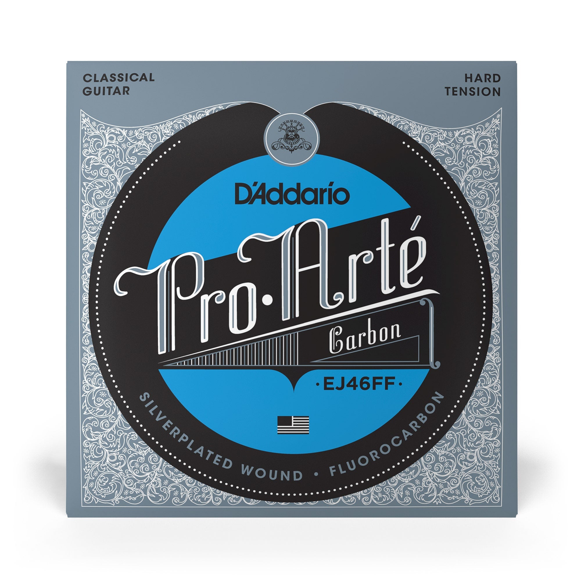 D'Addario EJ46FF Pro-Arte / Dynacore Classical Nylon Guitar Strings, Hard Tension