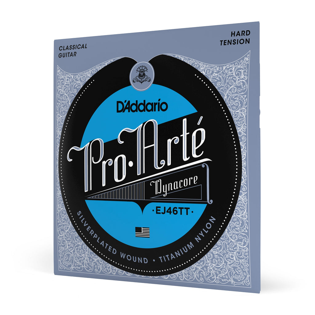 D'Addario EJ46TT Pro-Arté Dynacore Titanium Trebles Hard Tension Classical Guitar Strings