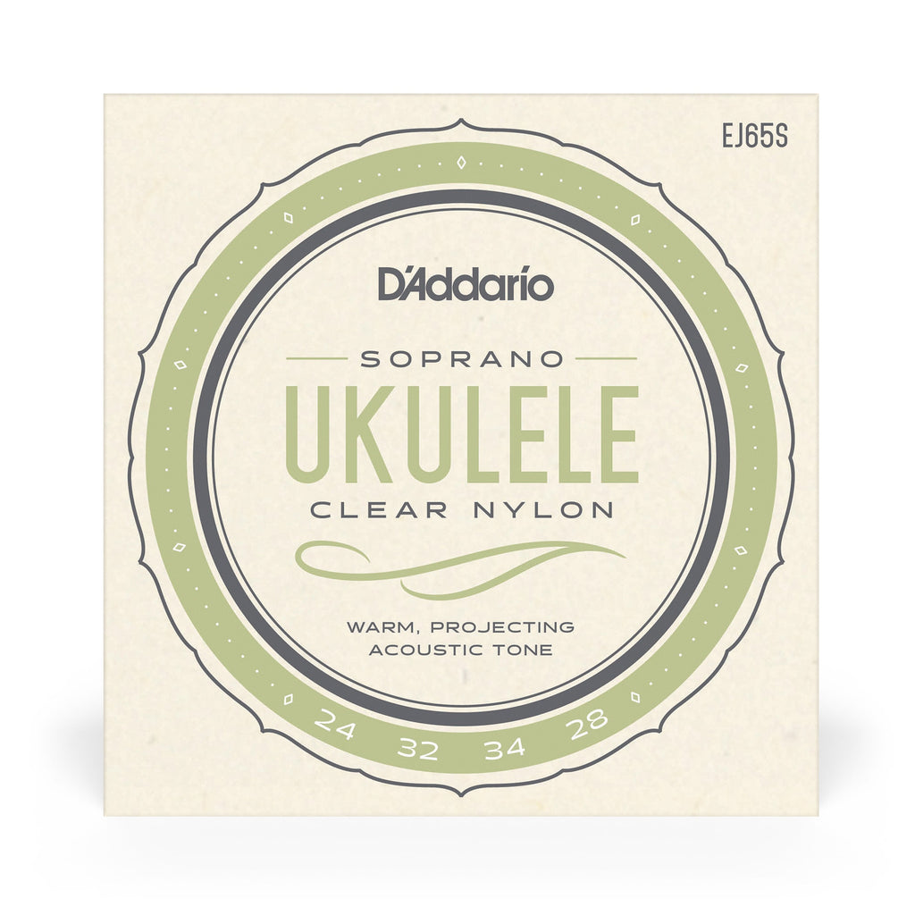 D'Addario EJ65S Pro-Arté Custom Extruded Soprano Ukulele Strings
