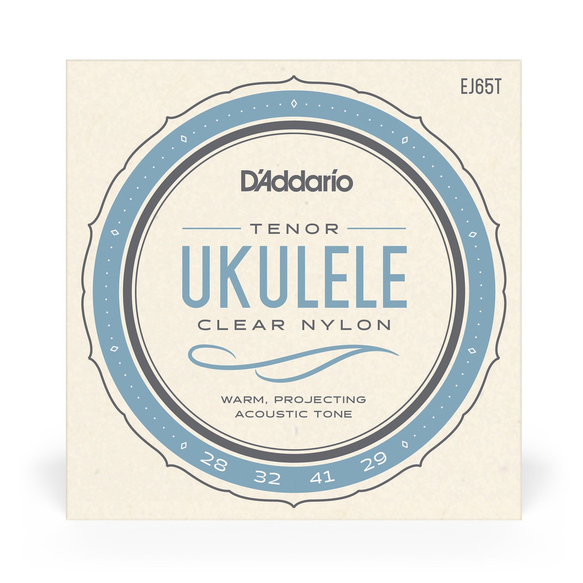 D'Addario EJ65T Pro-Arte Custom Extruded Tenor Nylon Ukulele Strings