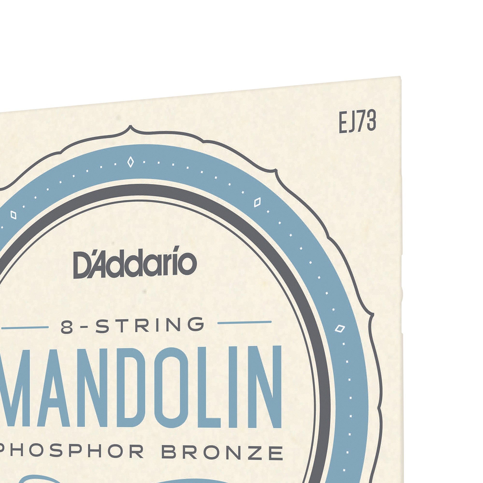 D'Addario EJ73 Phosphor Bronze Mandolin Strings, Light Gauge, 10-38