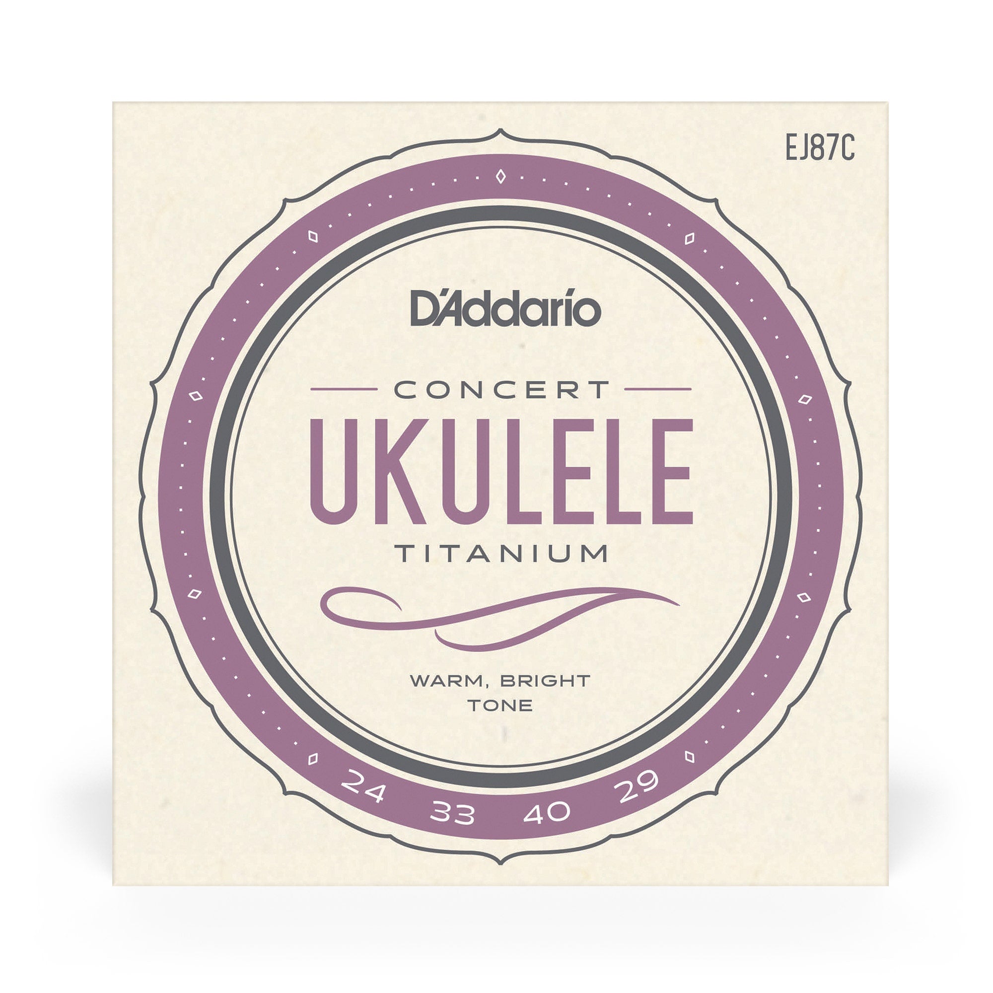 D'Addario EJ87C Titanium Concert Ukulele Strings