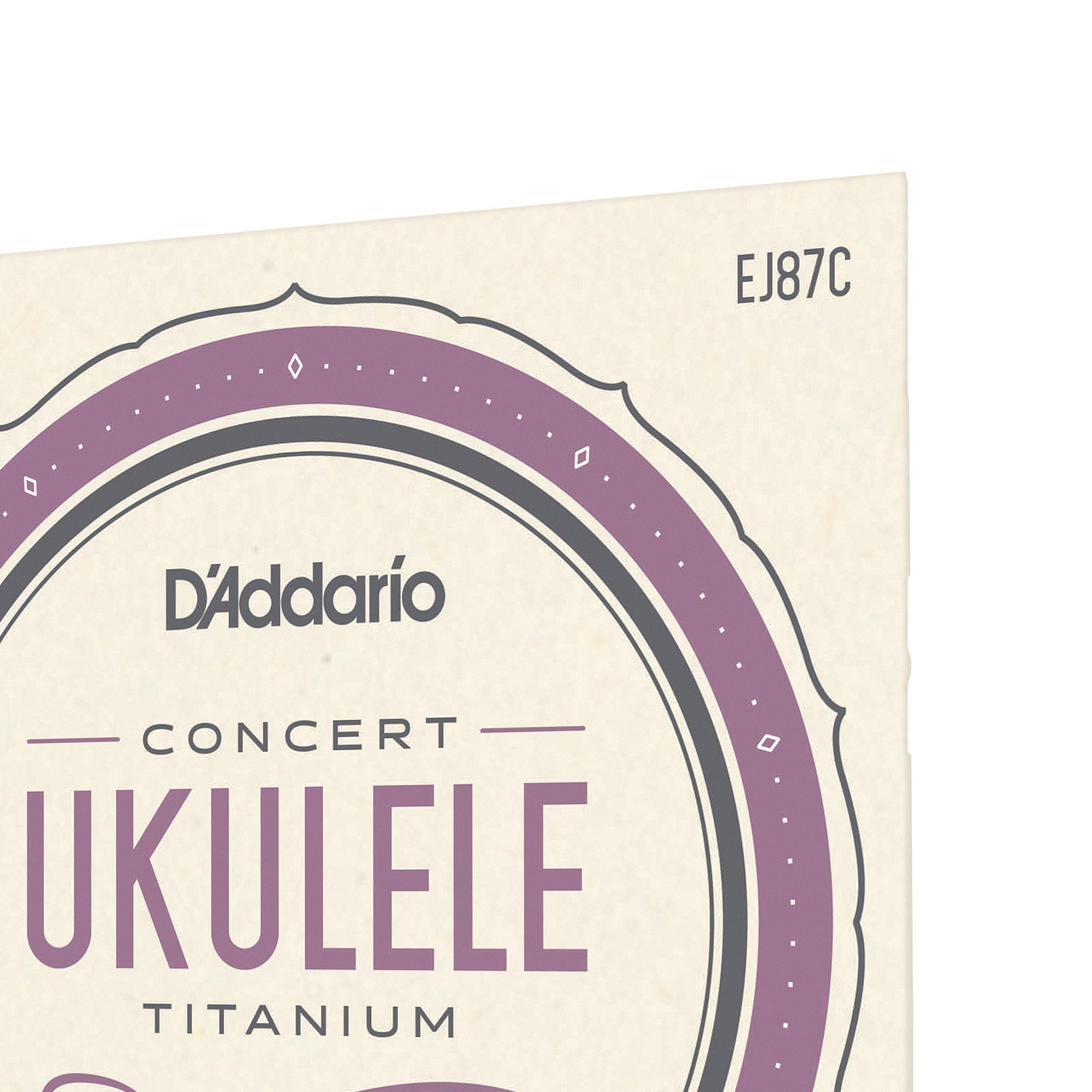 D'Addario EJ87C Titanium Concert Ukulele Strings