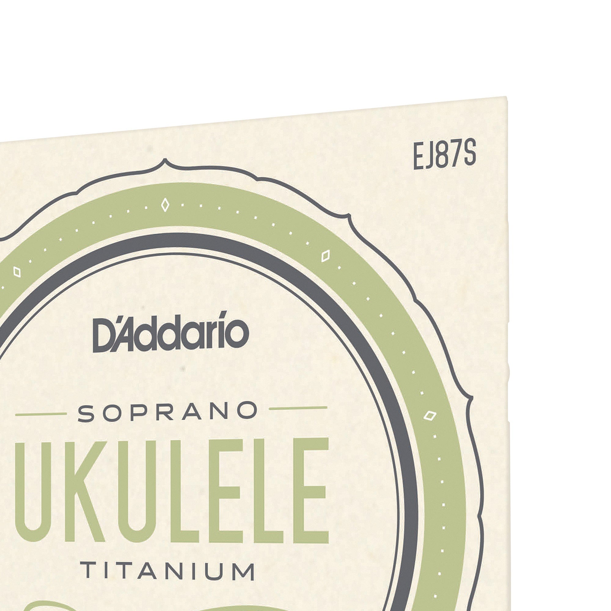 D'Addario EJ87S T2 Titanium Soprano Ukulele Strings