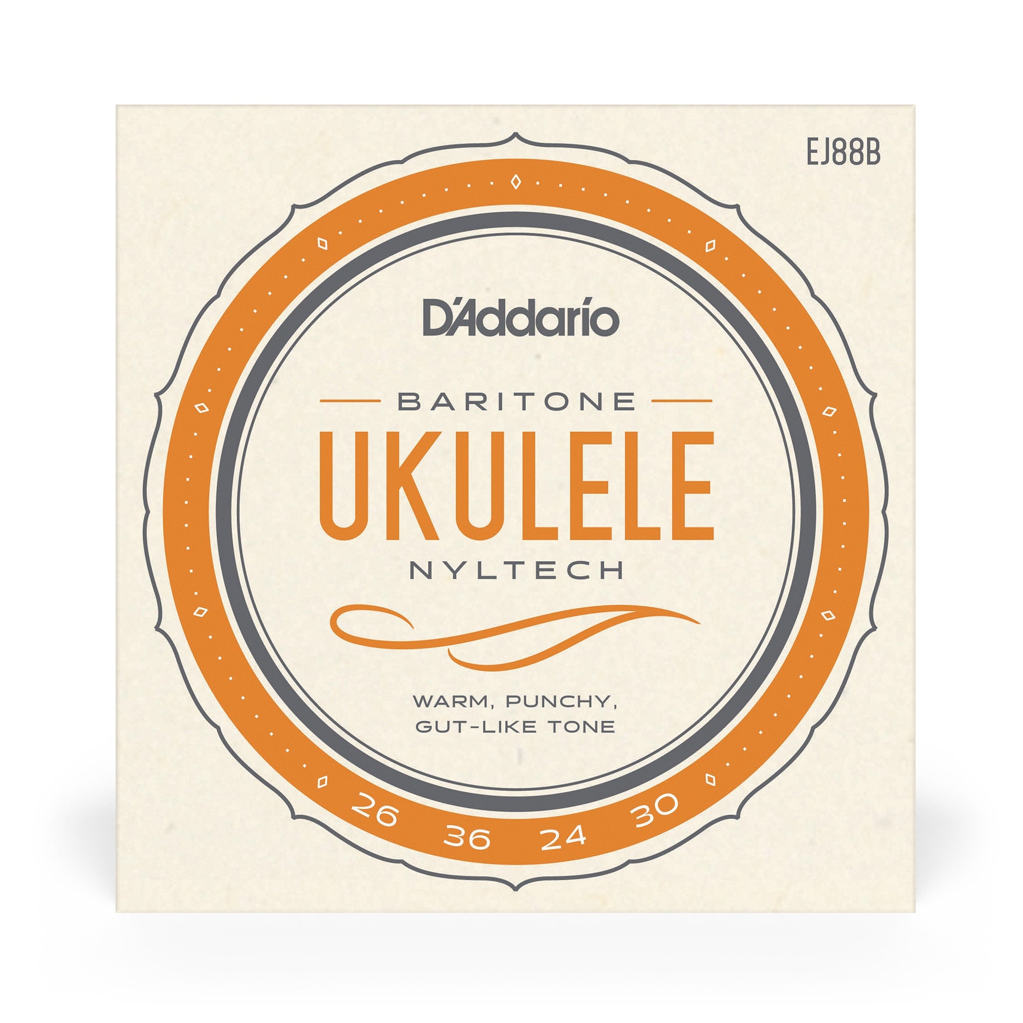 D'Addario EJ88B Nyltech Baritone Ukulele Strings