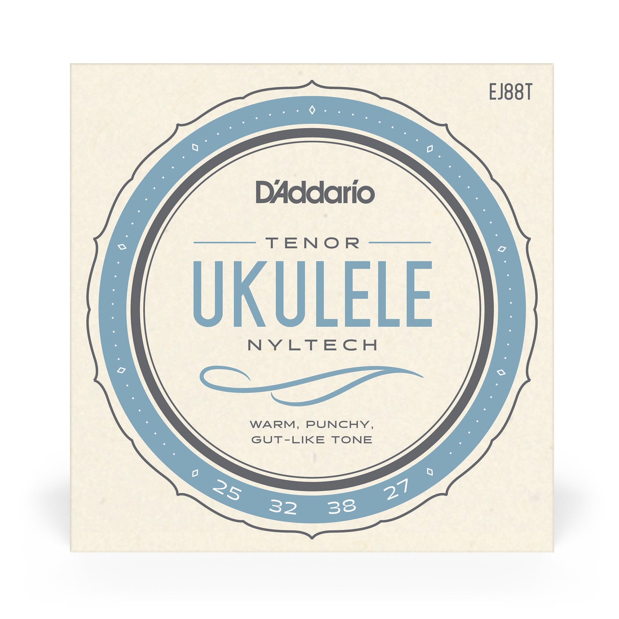 D'Addario EJ88T Nyltech Tenor Natural Nylon Ukulele Strings