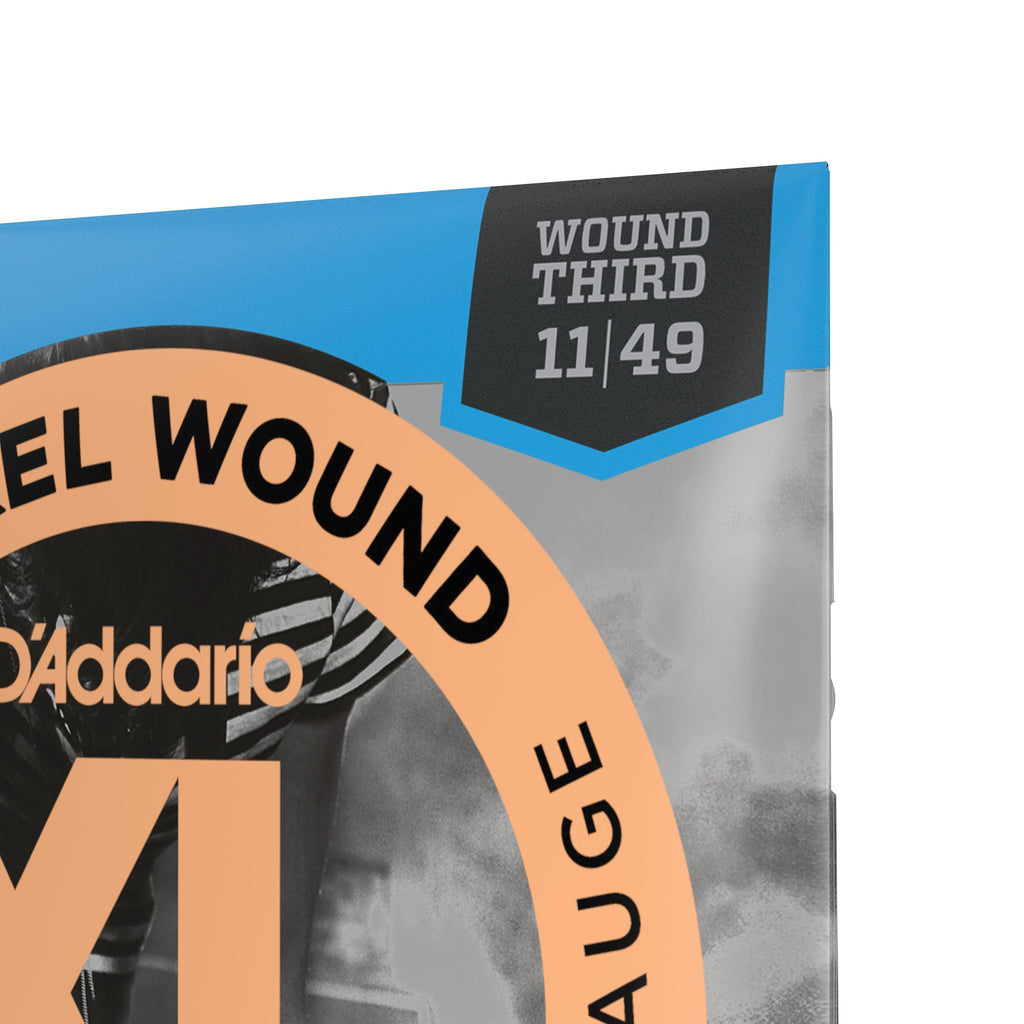 10 Sets of D'Addario EXL115W Nickel Wound Medium Blues/Jazz Rock Wound 11-49
