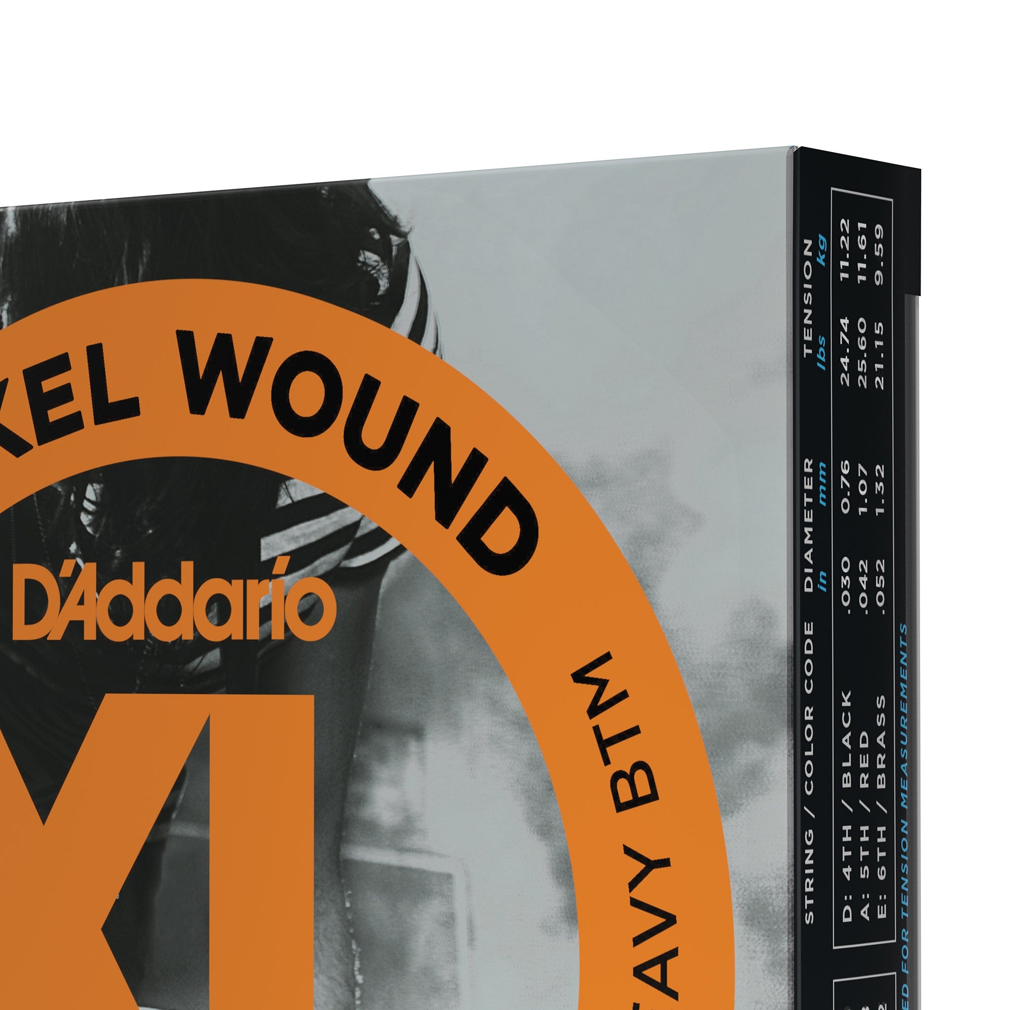 3 Sets of D'Addario EXL140 Nickel Wound Light Top/Heavy Bottom Electric Guitar Strings (10-52)