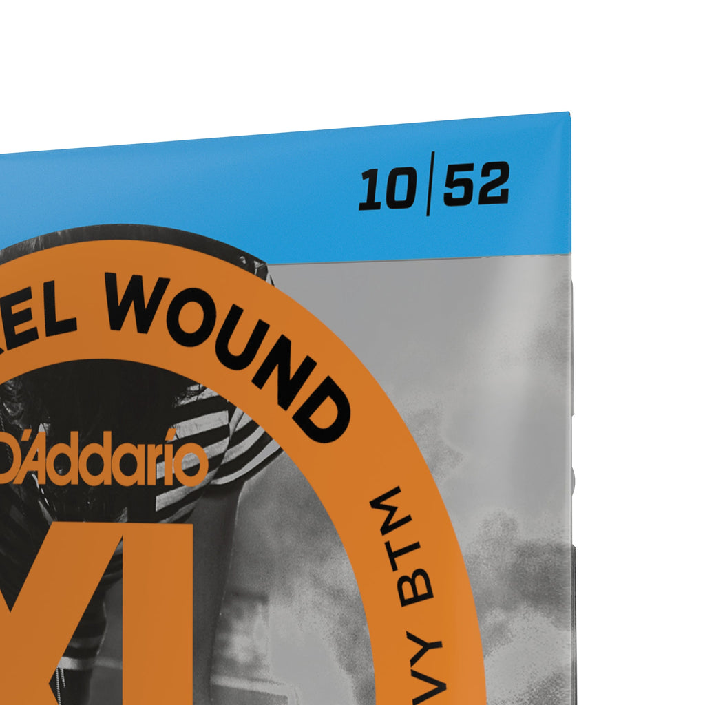 D'addario EXL140 Light Top Heavy Bottom 10-52 Round Wound Electric Guitar Strings