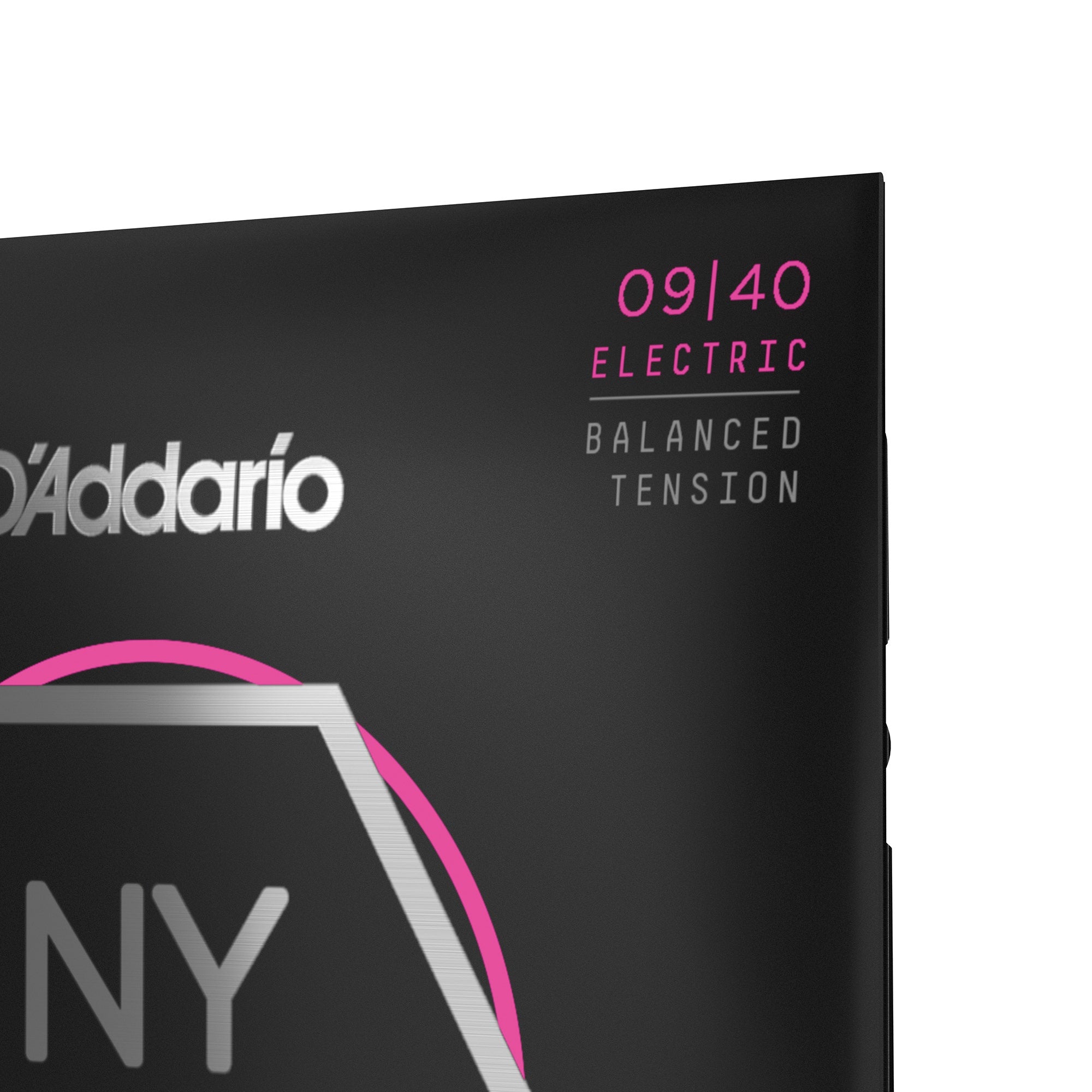 D'Addario NYXL 0940BT Nickel Wound Balanced Tension Super Light Electric Guitar Strings (9-40)