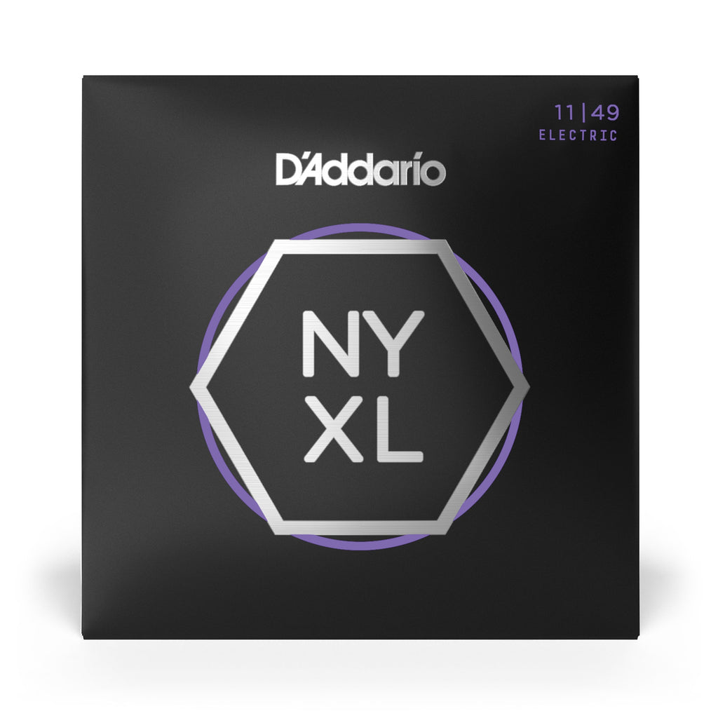D'Addario NYXL 1149 Nickel Wound Medium Electric Guitar Strings (11-49)