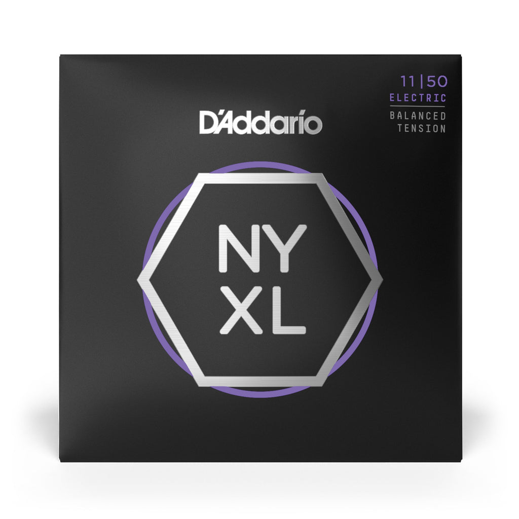 D'Addario NYXL1150BT Nickel Wound Balanced Tension Electric Guitar Strings (11-50)