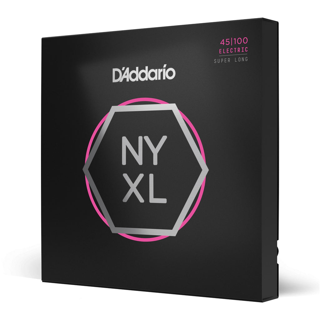 D'Addario NYXL 45100SL Super Long Scale Regular Light Bass Strings (45-100)