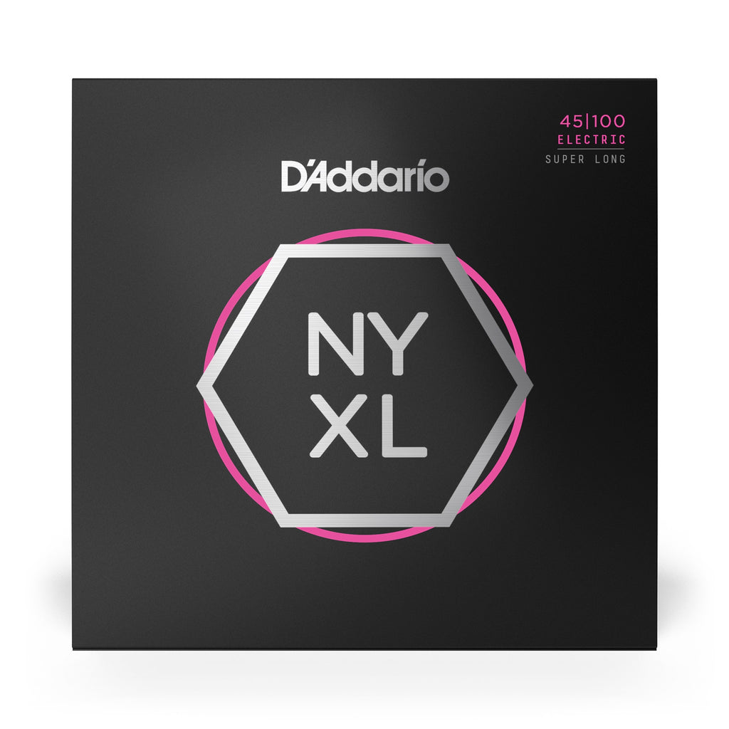 D'Addario NYXL 45100SL Super Long Scale Regular Light Bass Strings (45-100)