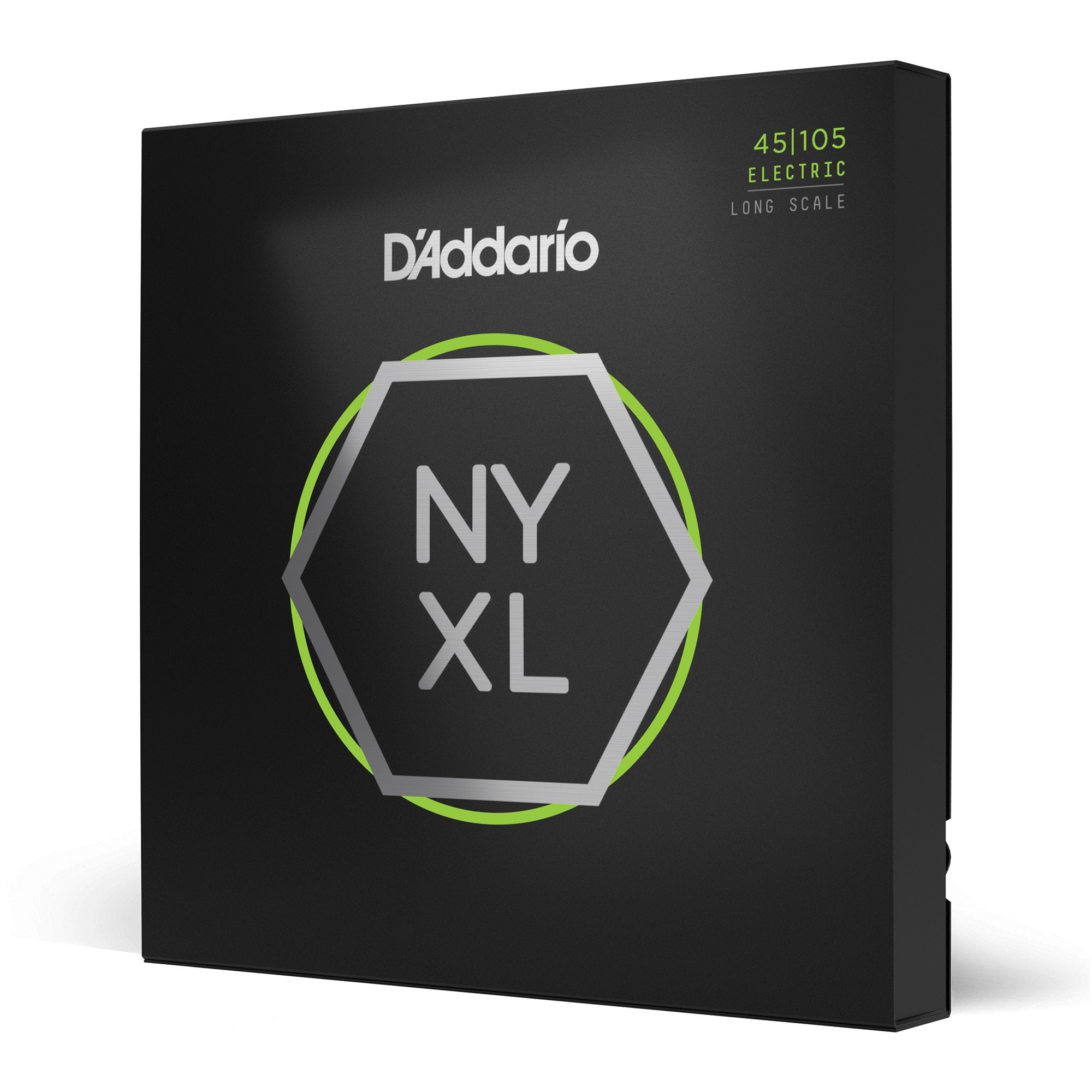 D'Addario NYXL 45105 Long Scale Light Top Medium Bottom Bass Strings (45-105)