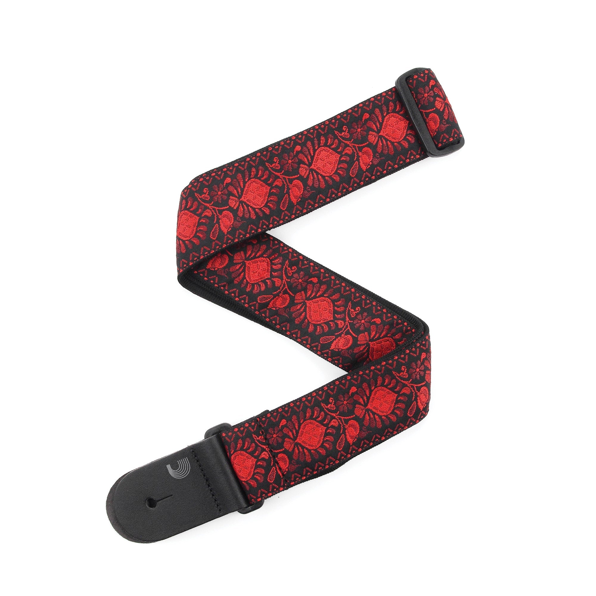 Planet Waves T20W1417 2" Monterey 2 Guitar Strap in Red