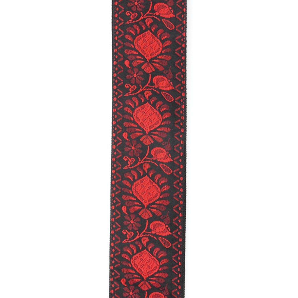 Planet Waves T20W1417 2" Monterey 2 Guitar Strap in Red