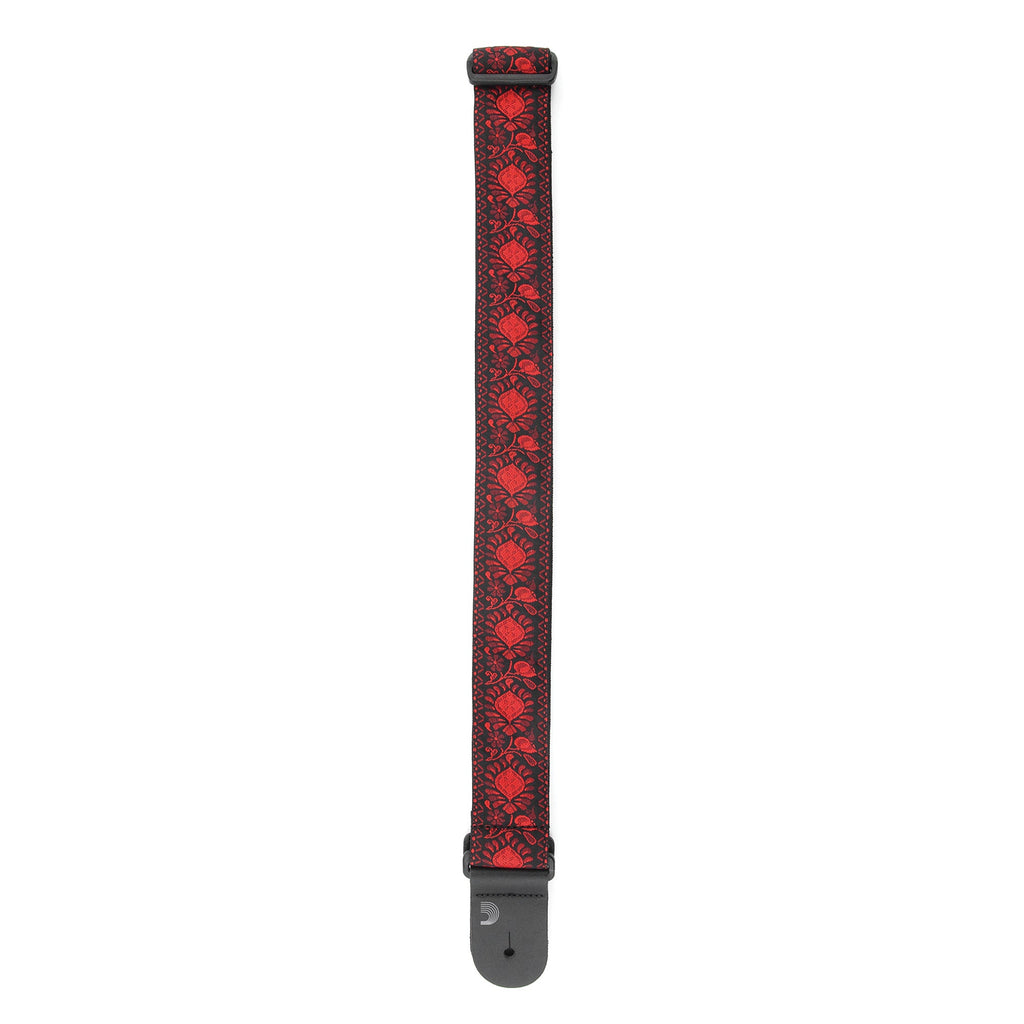 Planet Waves T20W1417 2" Monterey 2 Guitar Strap in Red