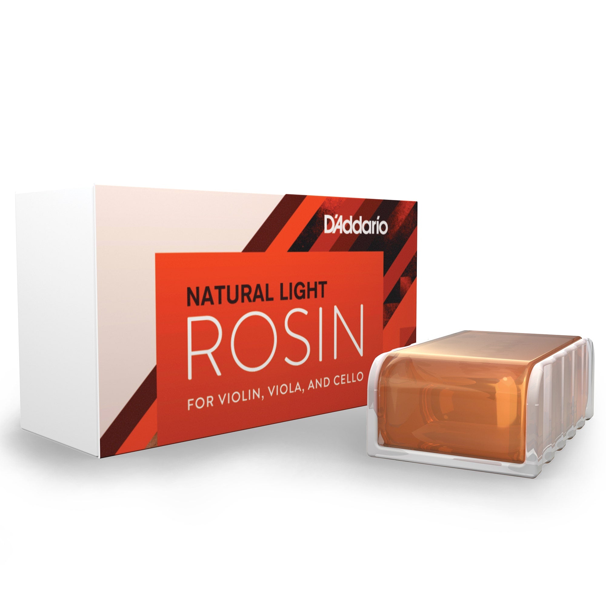 D'Addario VR200 Natural Light Rosin for Violin, Viola, and Cello
