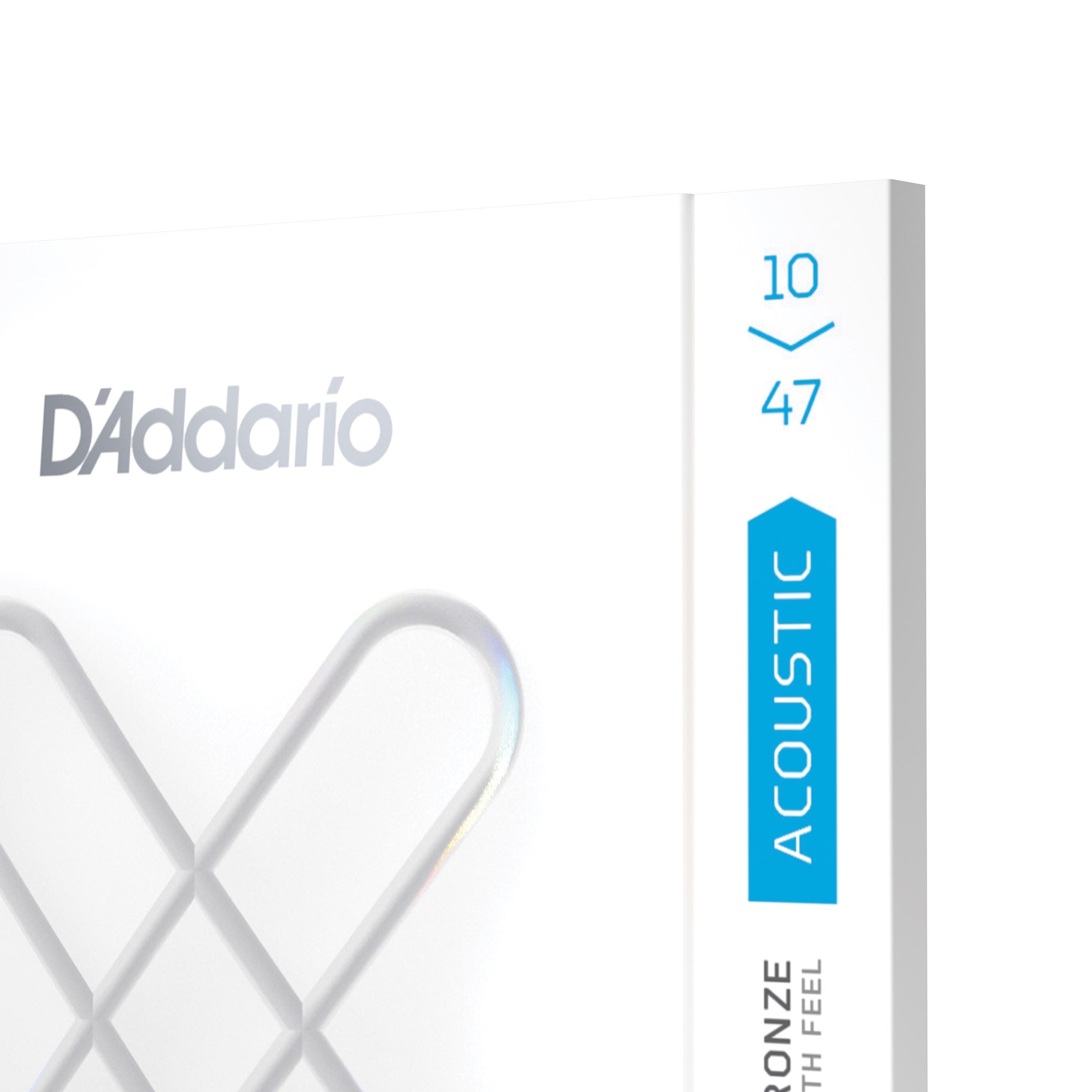 D'Addario XSAPB1047-12 Phosphor Bronze Acoustic Guitar Strings, Light, 10-47, 12-String