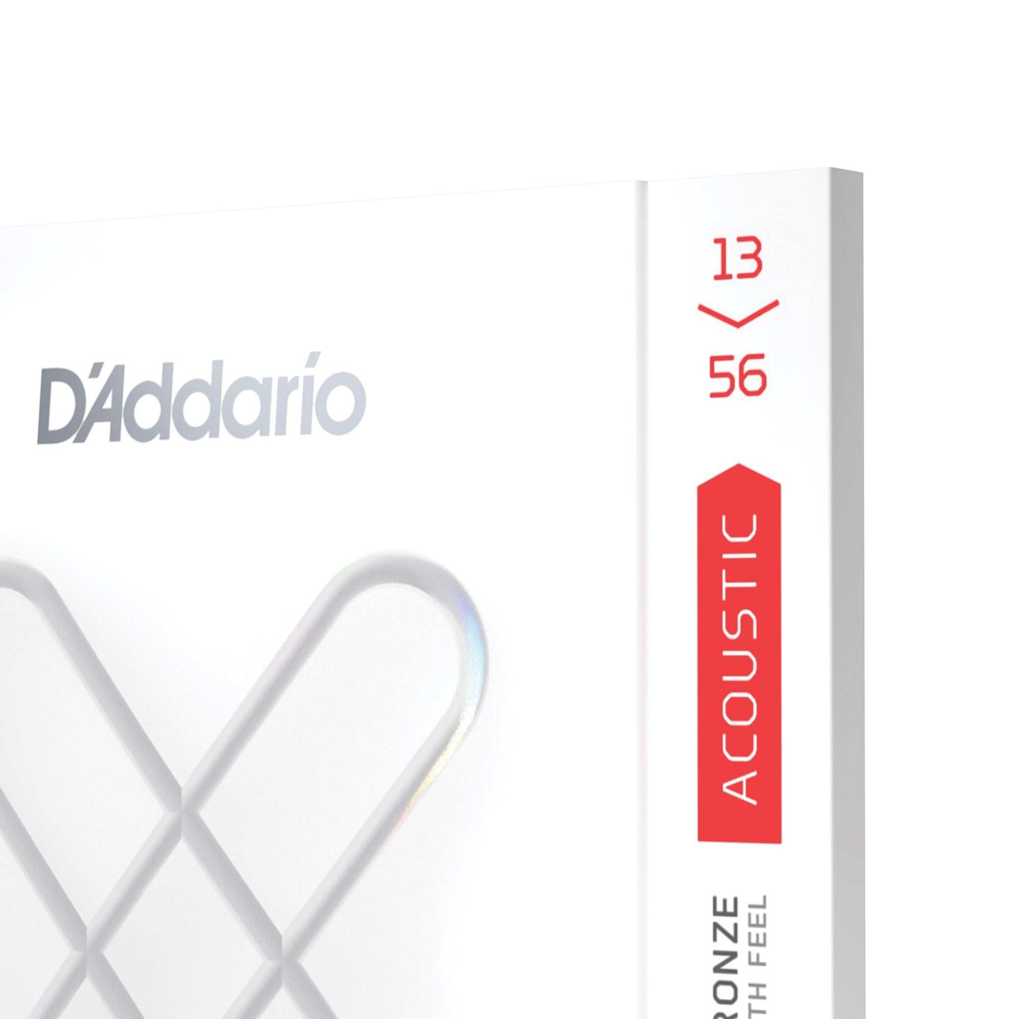 D'Addario XSAPB1356 Phosphor Bronze Acoustic Guitar Strings, Medium, 13-56