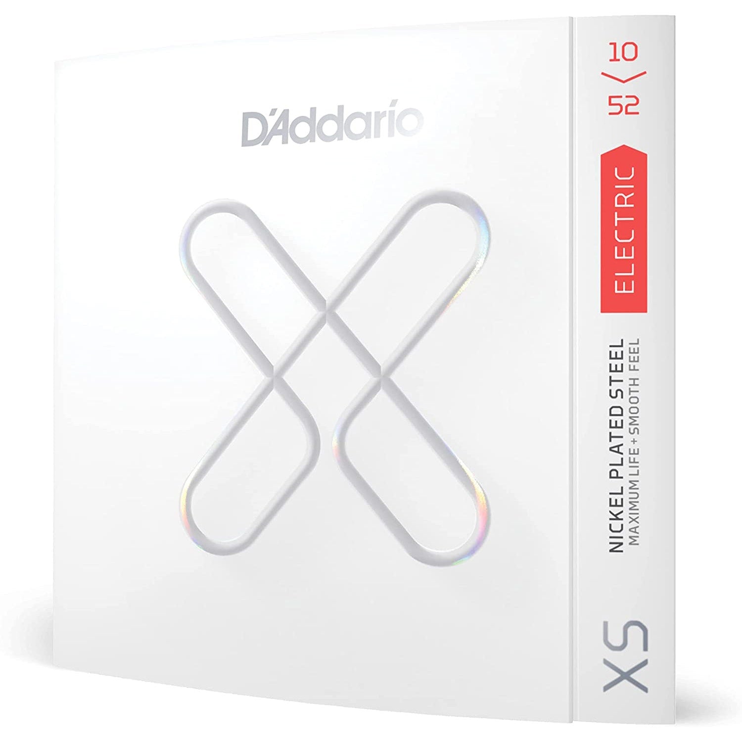 D'Addario XSE1052 Light Top/Heavy Bottom Coated Electric Guitar Strings, 10-52