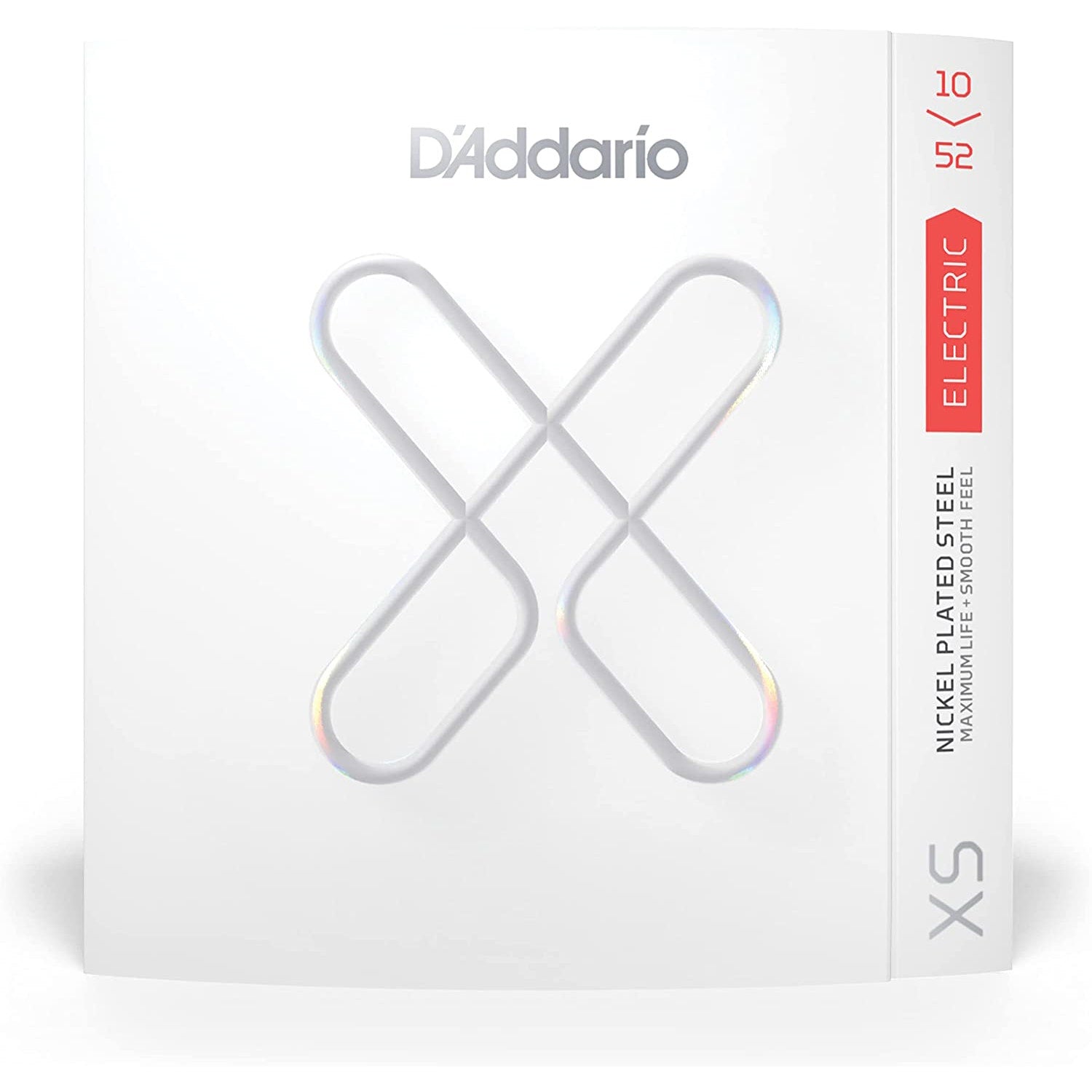 D'Addario XSE1052 Light Top/Heavy Bottom Coated Electric Guitar Strings, 10-52