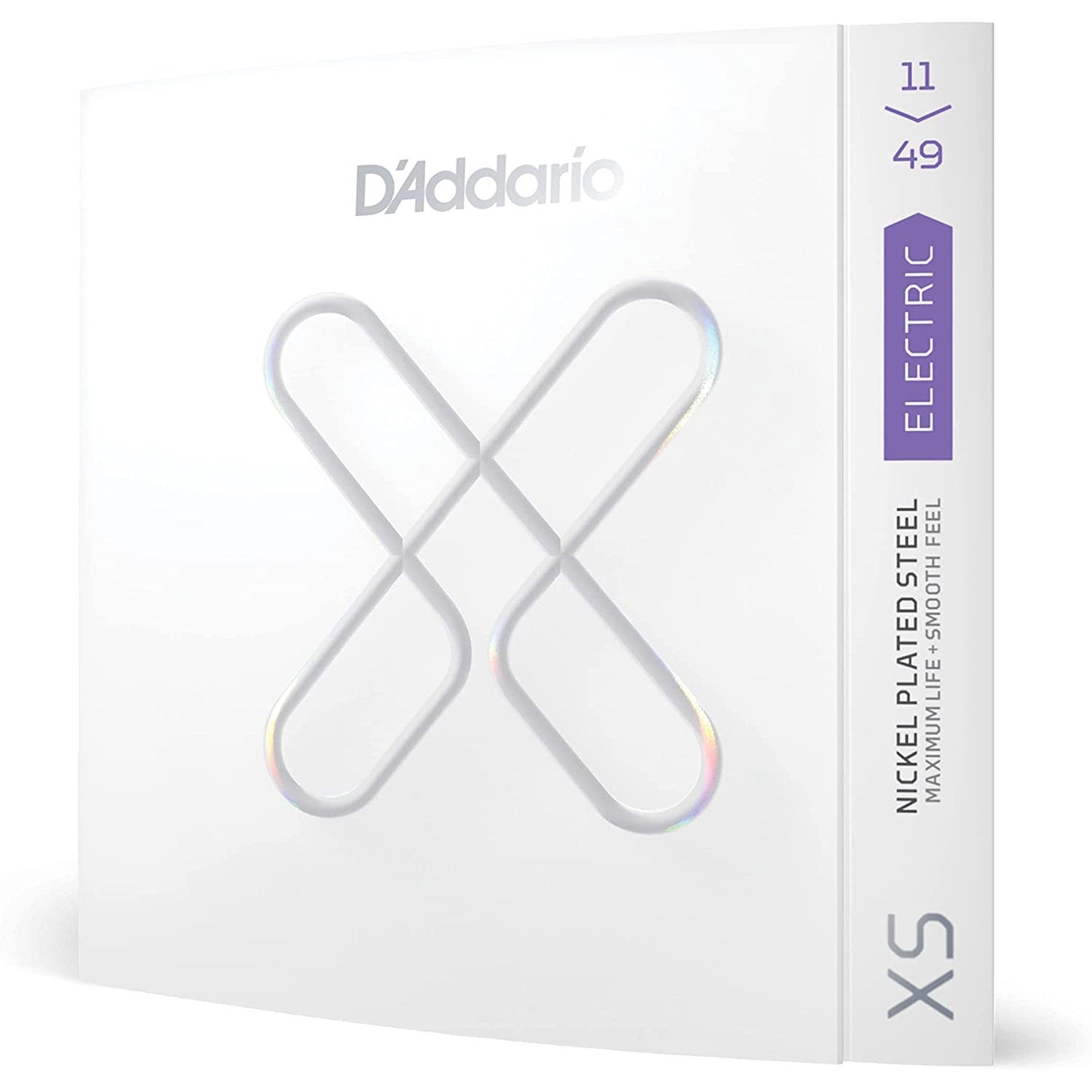 D'Addario XSE1149 Medium Coated Electric Guitar Strings, 11-49
