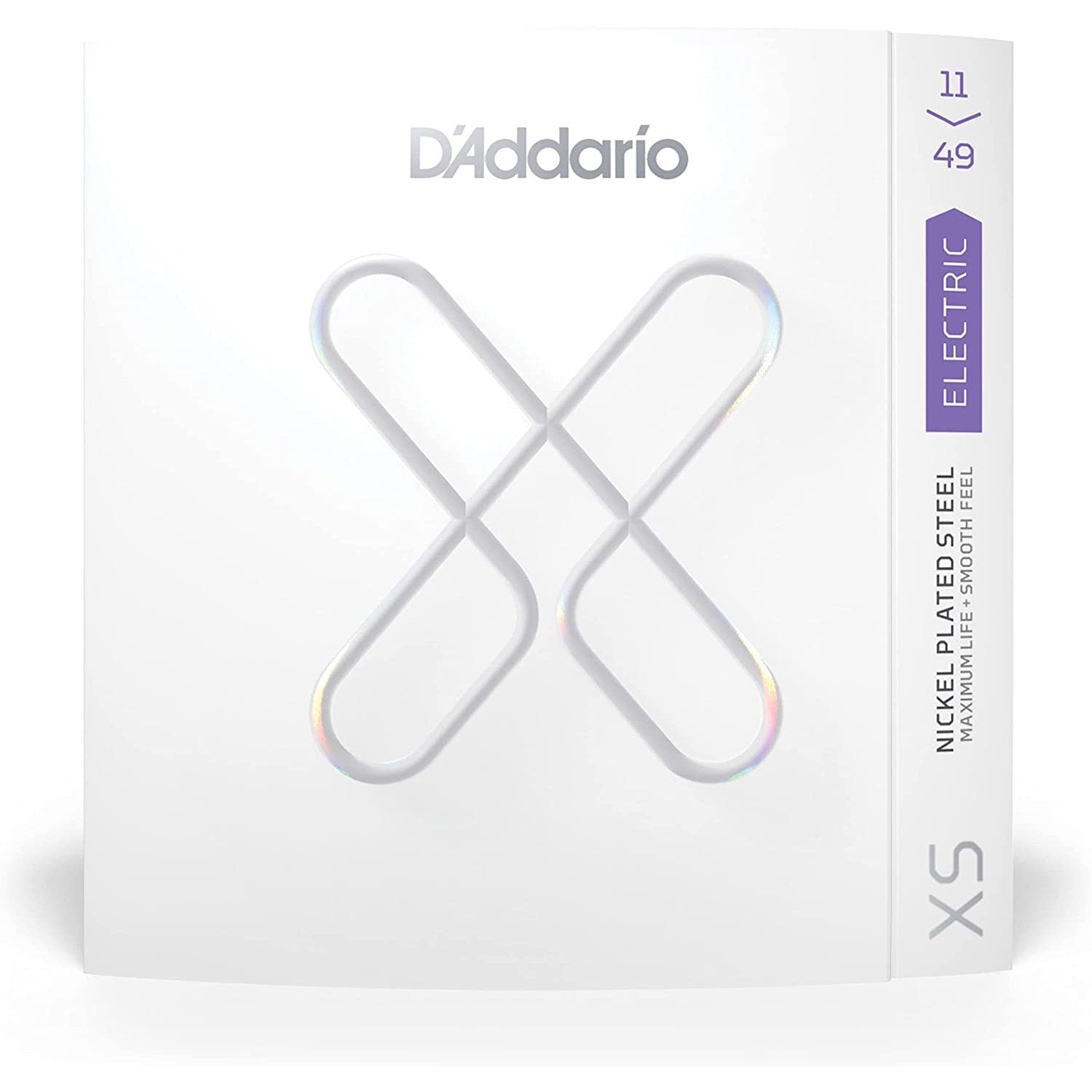 D'Addario XSE1149 Medium Coated Electric Guitar Strings, 11-49