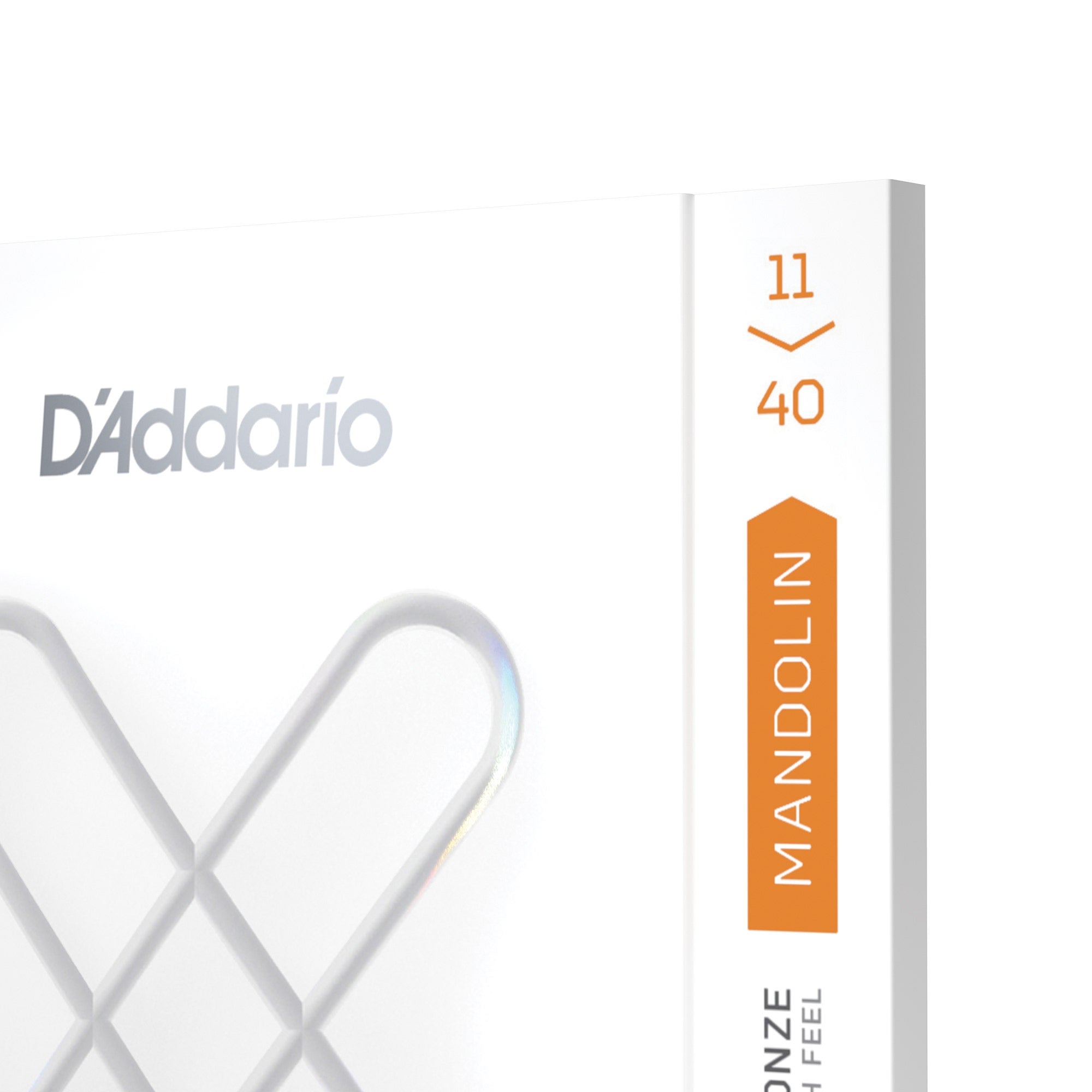 D'Addario XSM1140 Phosphor Bronze Mandolin Strings, Medium, 11-40