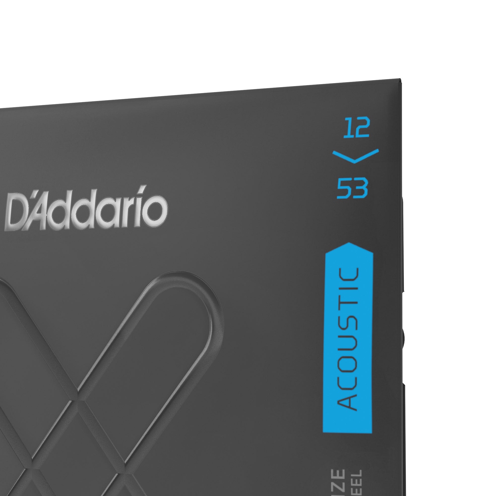 D'Addario XTAPB1253 XT Series Acoustic Guitar Strings, Phosphor Bronze, 12-53