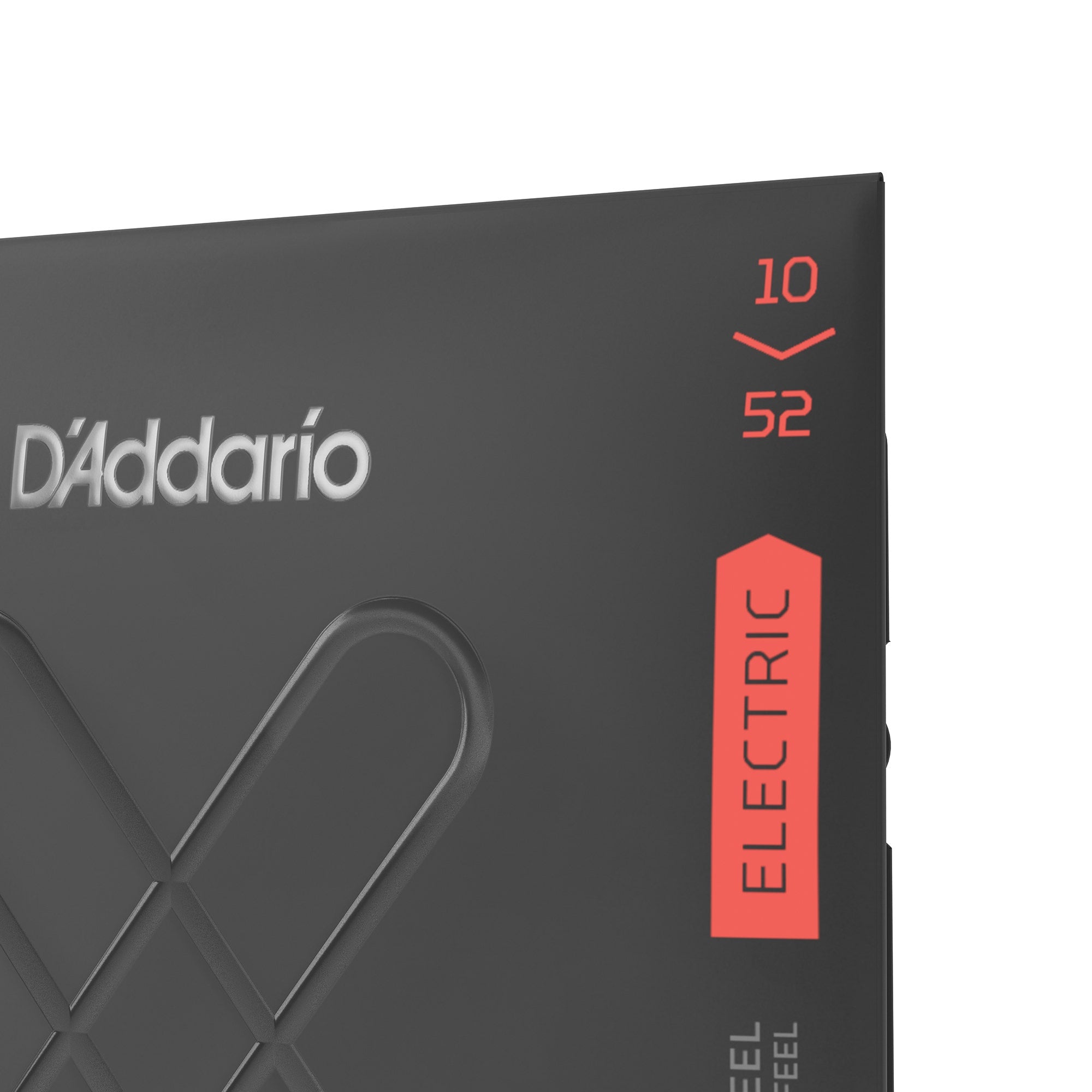 D'Addario XTE1052 XT Series Electric Guitar Strings, Nickel, 10-52