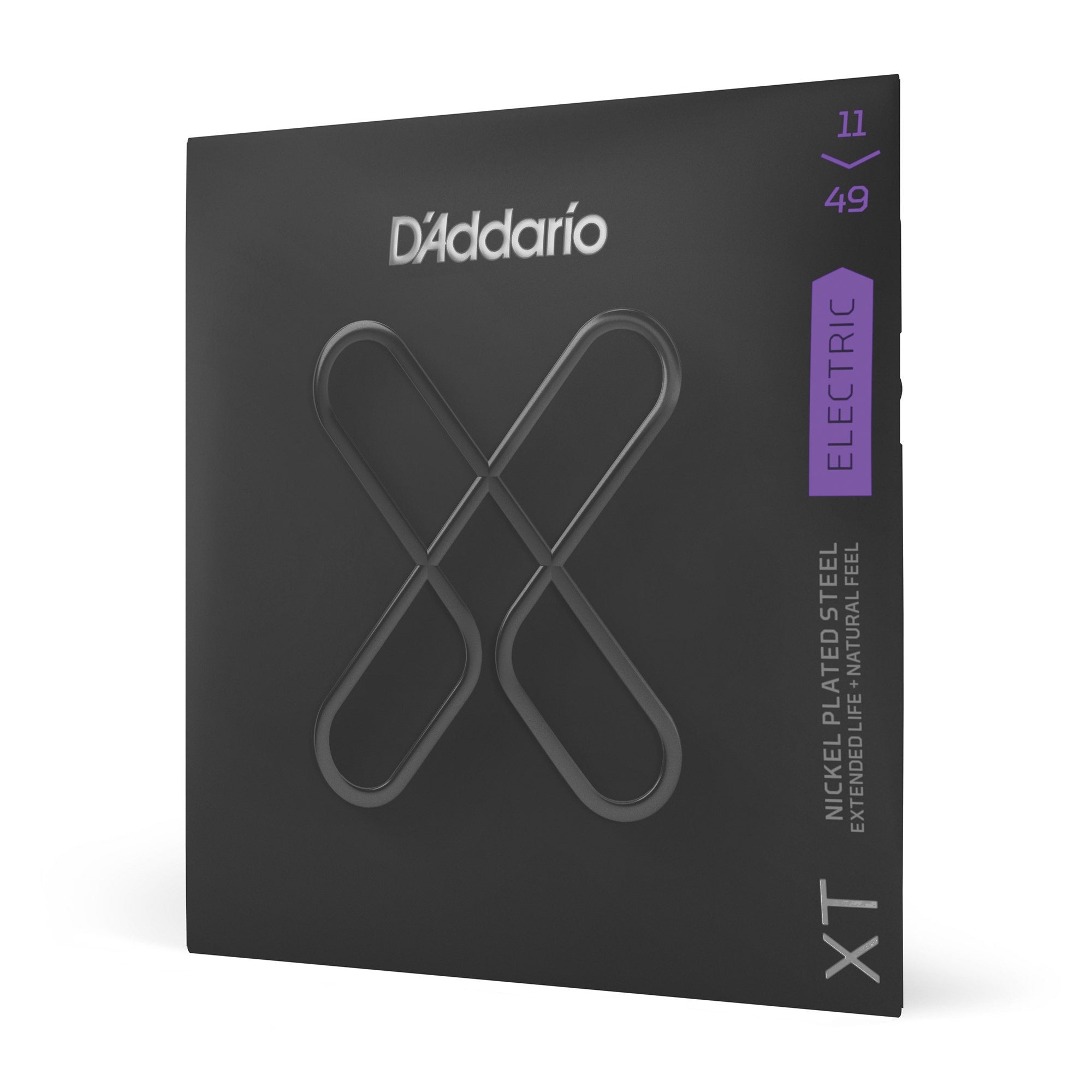 D'Addario XTE1149 XT Series Electric Guitar Strings, Nickel, 11-49