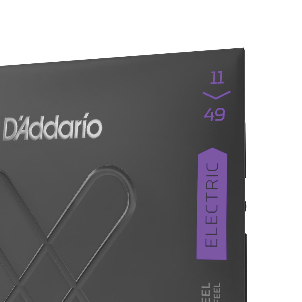 D'Addario XTE1149 XT Series Electric Guitar Strings, Nickel, 11-49
