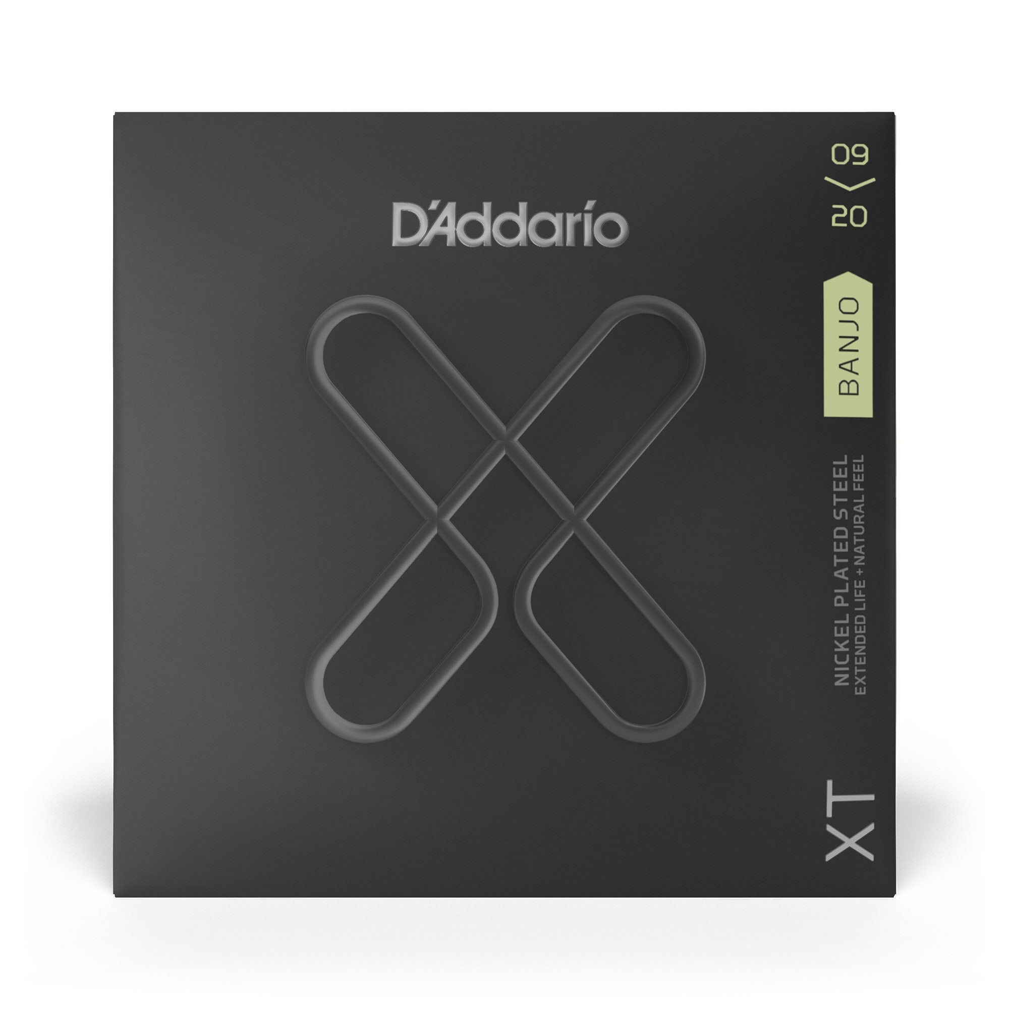 D'Addario XTJ0920 XT Series Banjo Strings, Nickel Plated Steel, 09-20