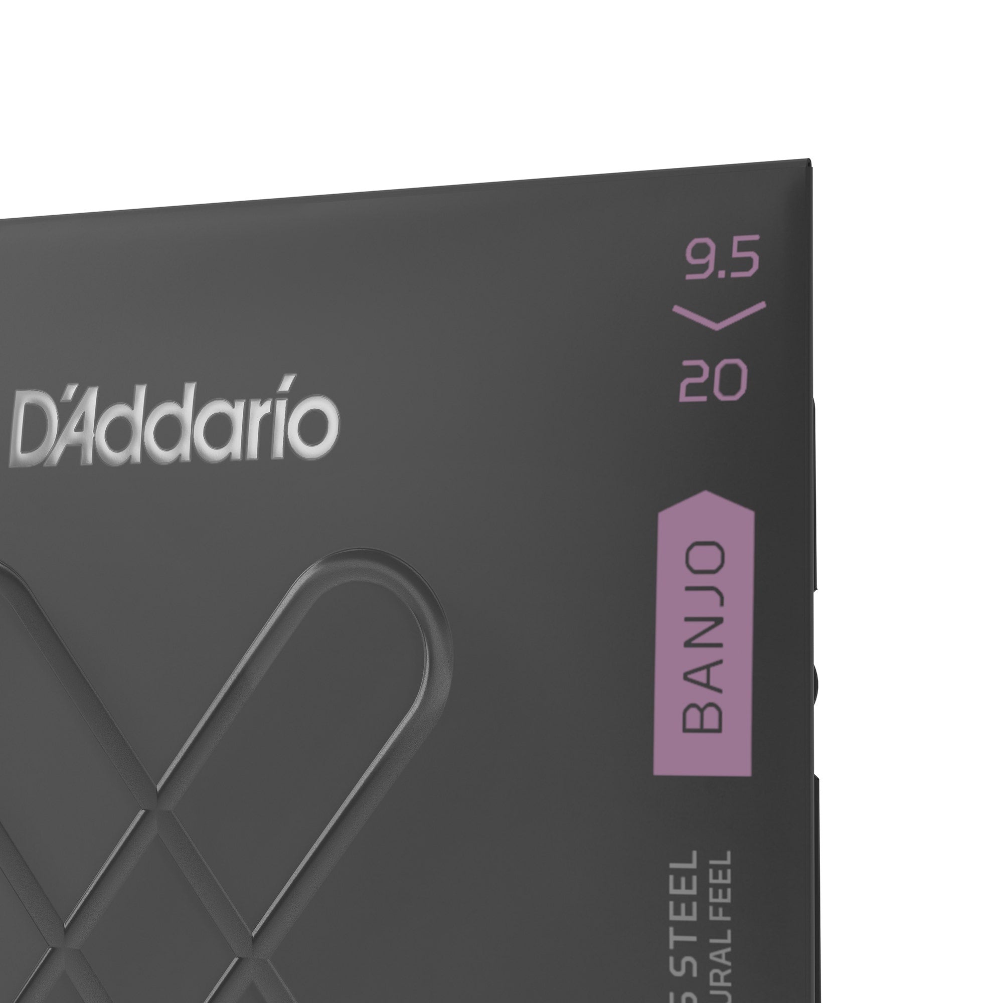 D'Addario XTJ09520 XT Series Banjo Strings, Nickel Plated Steel, 9.5-20