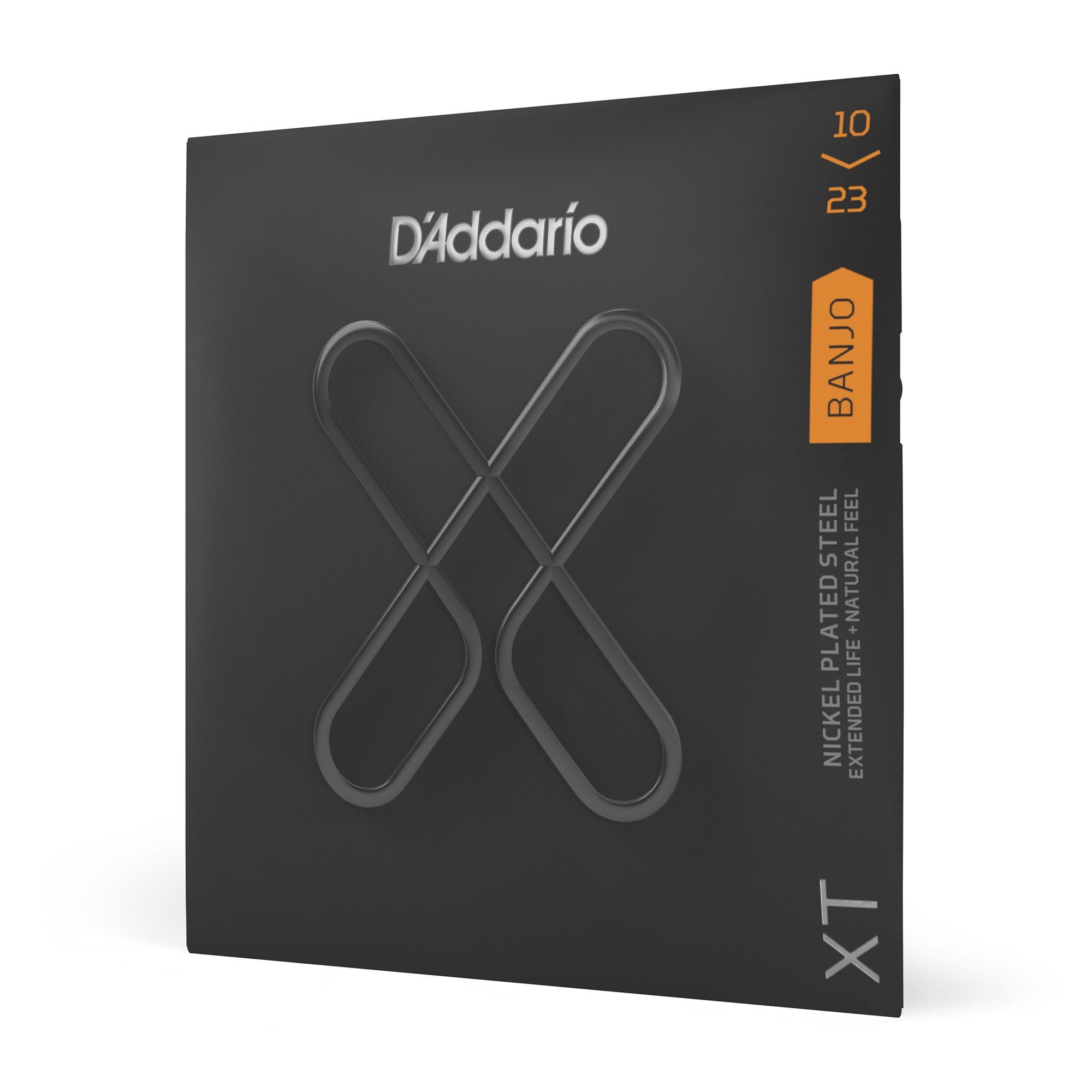 D'Addario XTJ1023 XT Series Banjo Strings, Nickel Plated Steel, 10-23