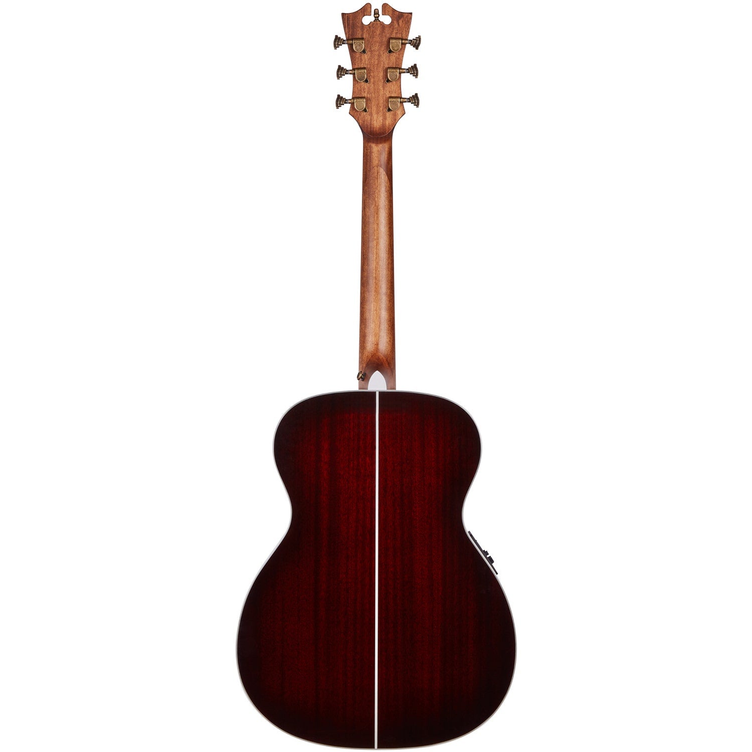 D'Angelico Premier Tammany Acoustic Electric Guitar, Ovangkol Fretboard, Trans Black Cherry Burst
