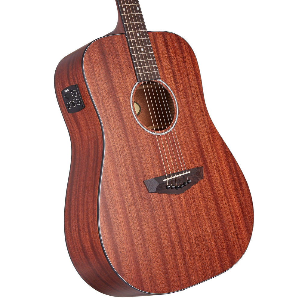 D'Angelico DAPLSD300MAHCP Premier Lexington LS Acoustic Electric Guitar, Mahogany