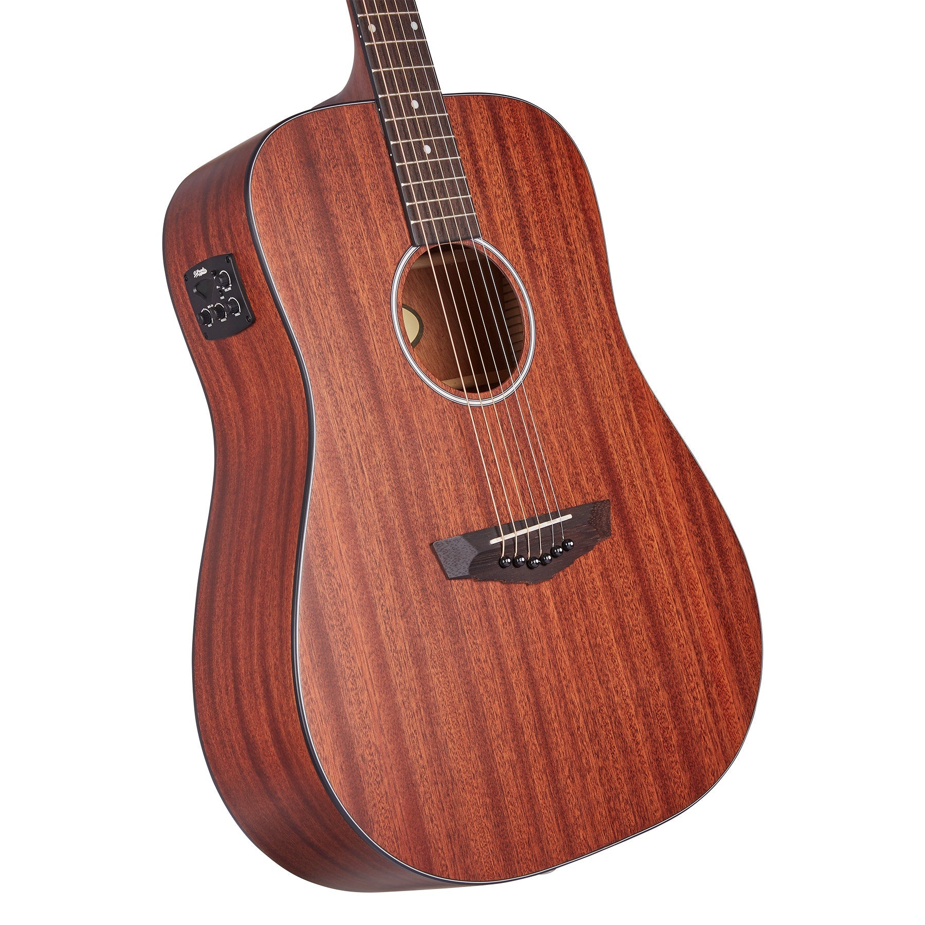 D'Angelico DAPLSD300MAHCP Premier Lexington LS Acoustic Electric Guitar, Mahogany