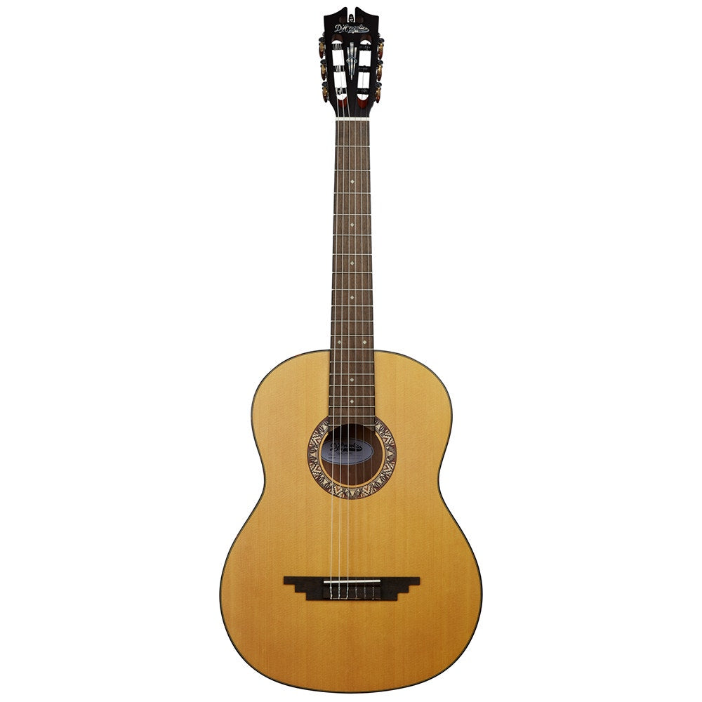 D'Angelico Guitars DAPAVESPR Premier Avellino Classical Acoustic Guitar, Spruce Top