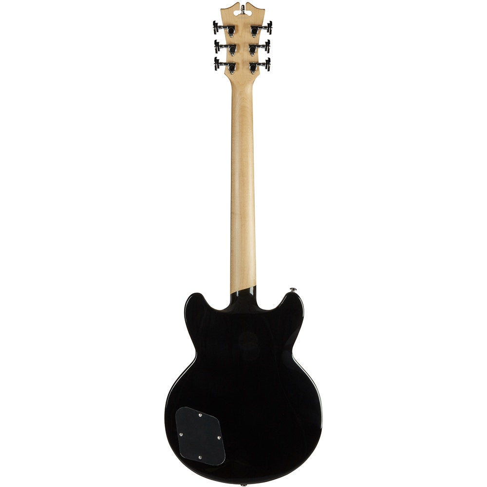 D'Angelico Guitars Premier Brighton Electric Guitar, Ovangkol Fingerboard, Black