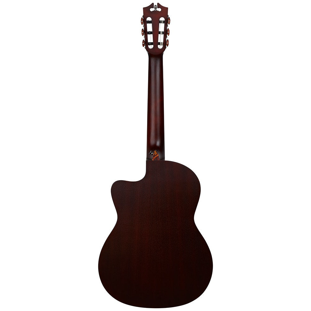 D'Angelico Guitars DAPMALCED Premier Malta Classical Acoustic Guitar, Cedar Top
