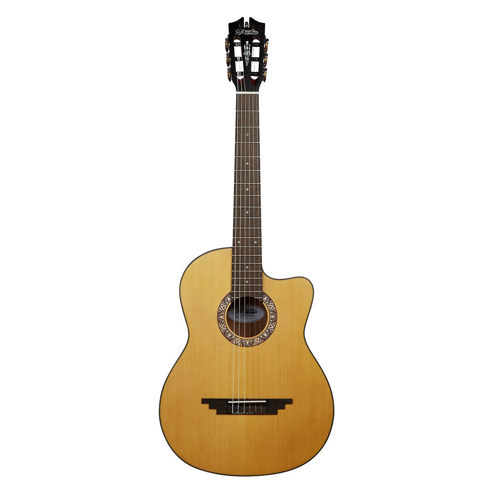 D'Angelico Guitars DAPMALSPR Premier Malta Classical Acoustic Guitar, Spruce Top