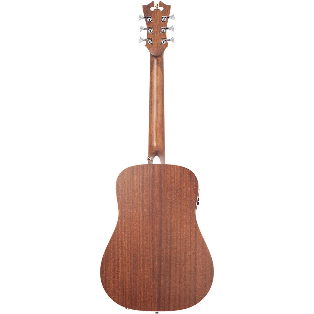 D'Angelico Premier Niagara Mahogany Mini Dreadnought Acoustic-Electric Guitar Natural