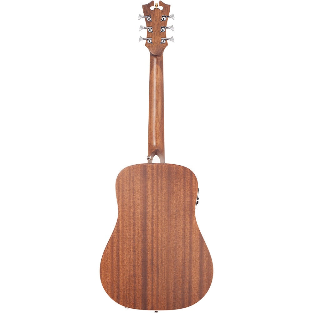 D'Angelico Guitars Premier Niagara Mini Dreadnought Acoustic Guitar, Natural Finish