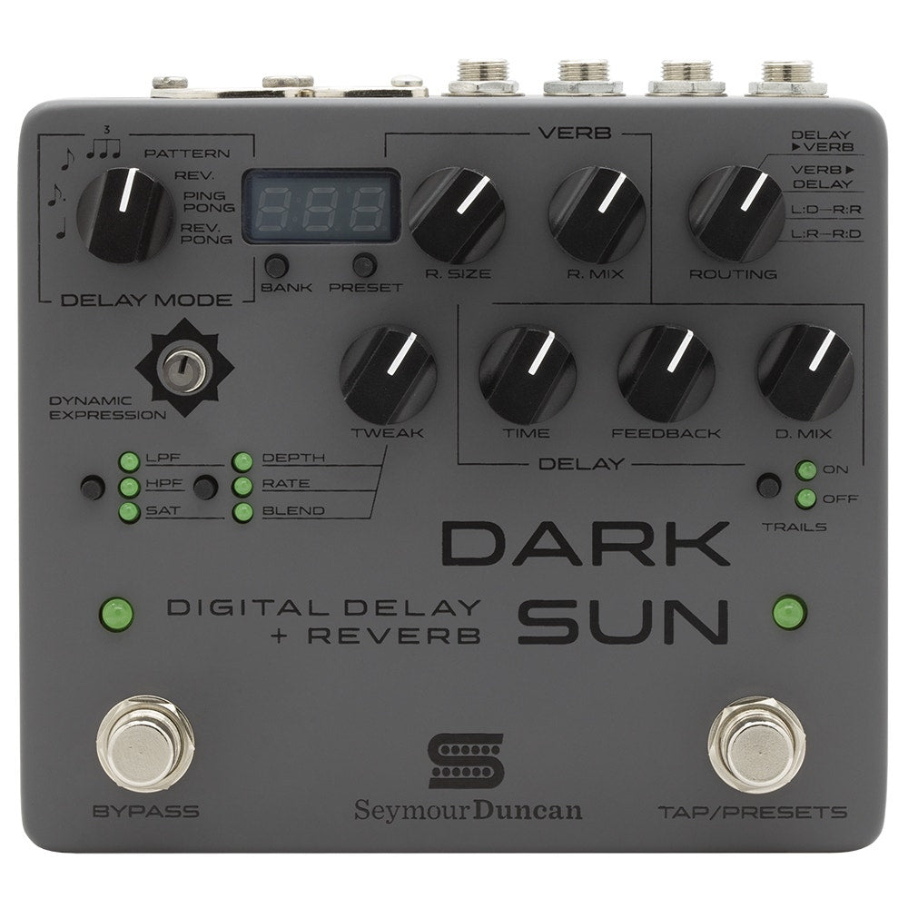 Seymour Duncan Mark Holcomb Signature Dark Sun Delay + Reverb Pedal